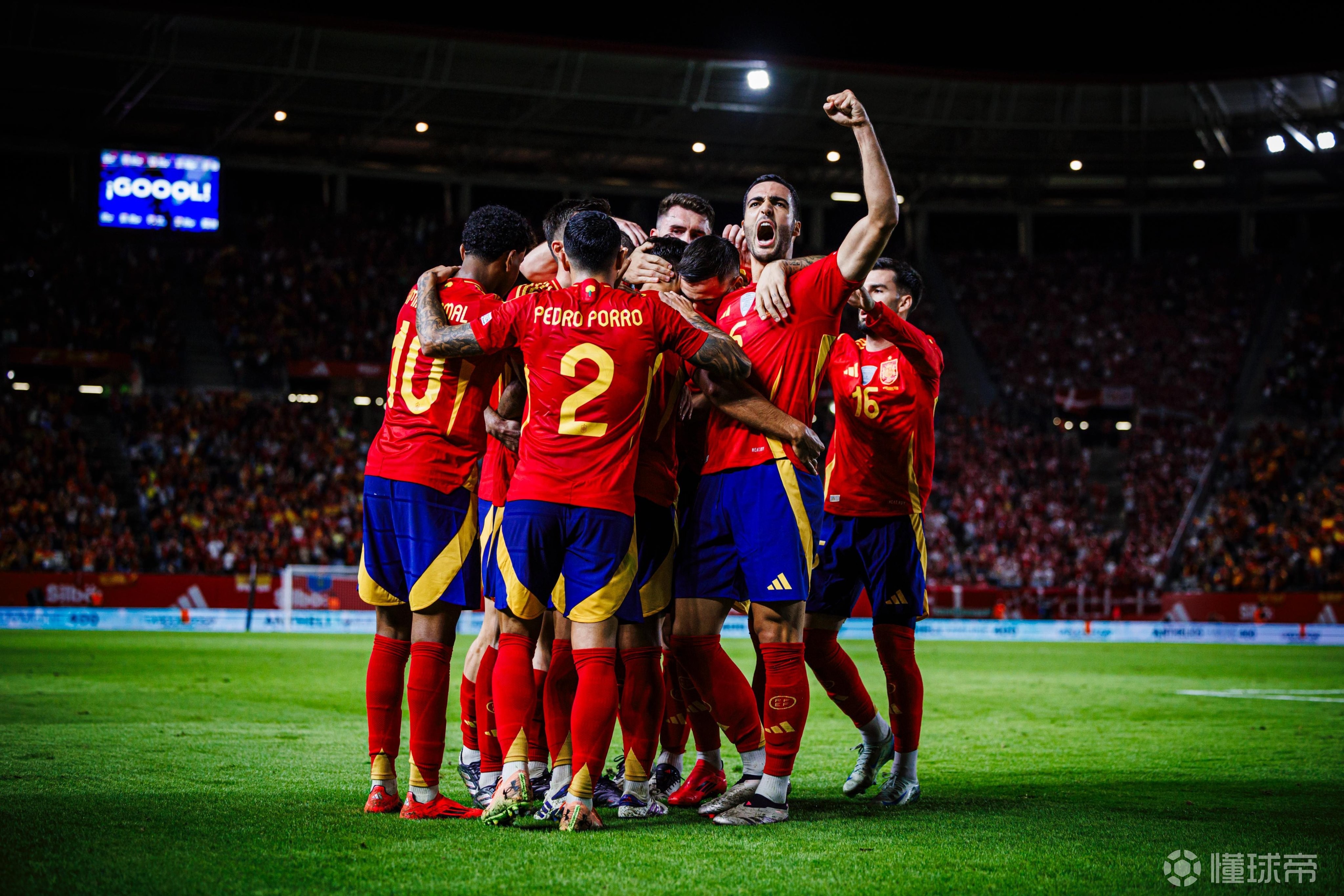 西班牙国家队在欧国联赛中火力全开 西班牙国家队在欧国联赛中火力全开